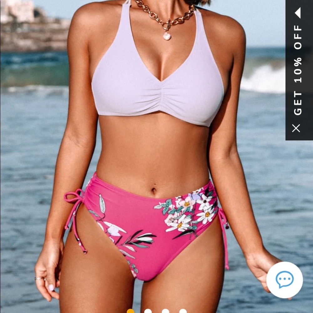 NWT cupshe bikini bottom